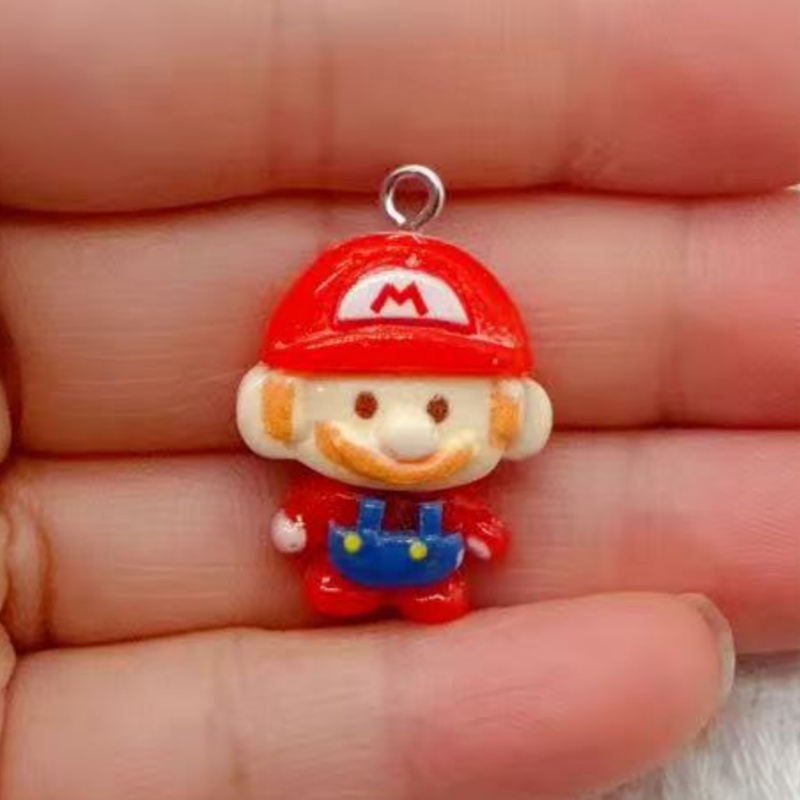 10pcs resin cartoon pendant, D - Jewelry Making Accessories 评论和价格