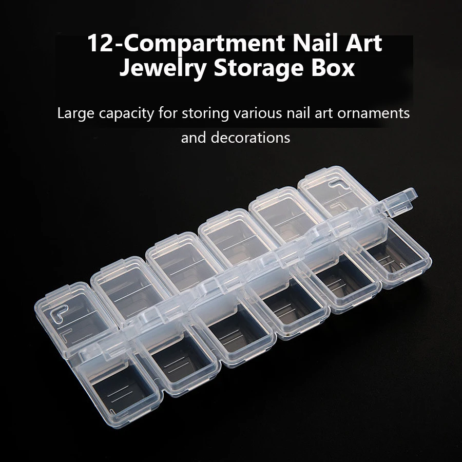 12 Compartments Plastic Rhines - Jewelry Making Workshops 评论和价格