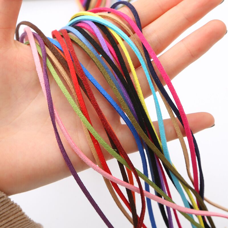 Mixed Colors Synthetic Suede L - Jewelry Making Event 评论和价格