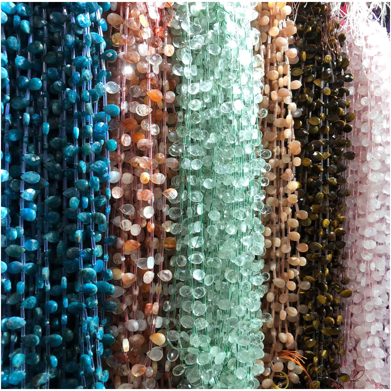 Faceted Natural 8x12mm Labrado - Jewelry Making Amazon 评论和价格