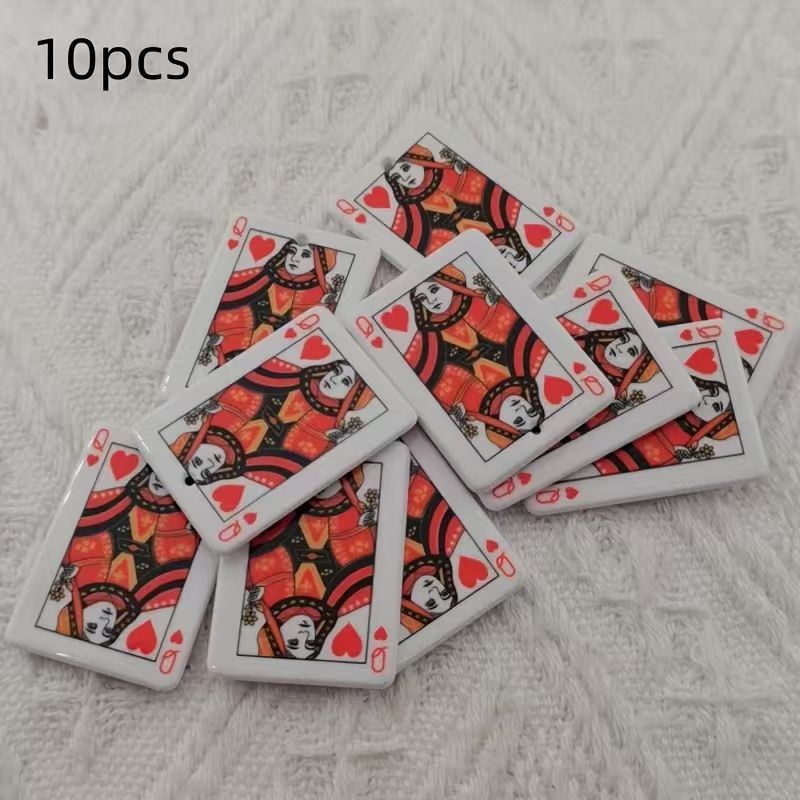10pcs acrylic double-sided sim - Jewelry Making Accessories 评论和价格