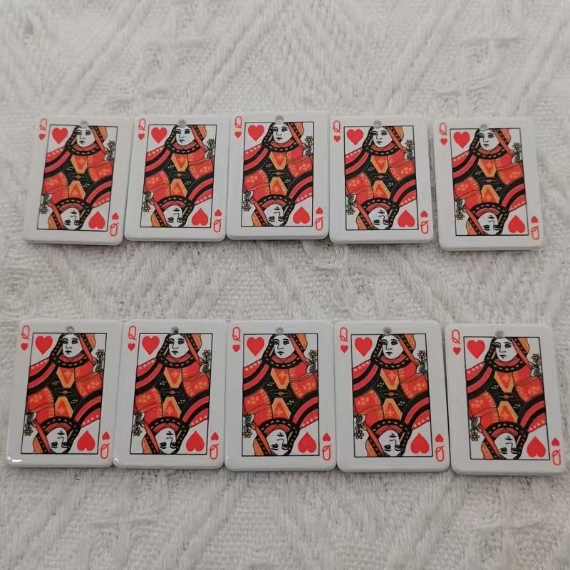 10pcs acrylic double-sided sim - Jewelry Making Accessories 评论和价格