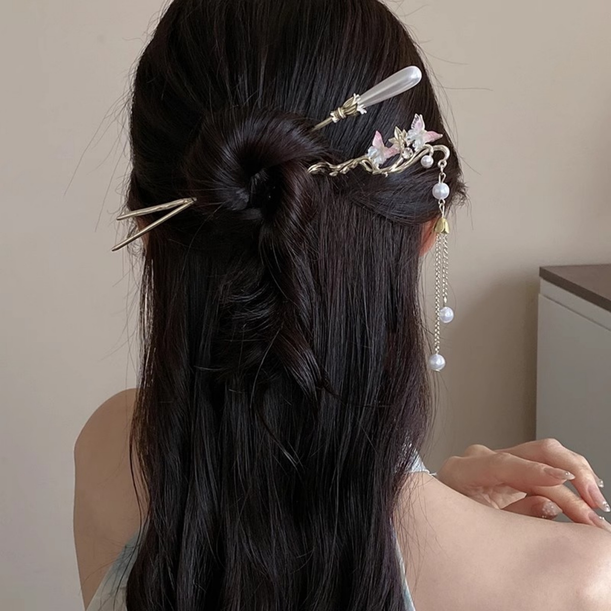 2025 New Flower Hairpin For Wo - Jewelry Making Adults 评论和价格