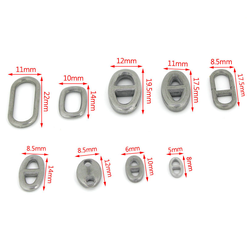 10Pcs Stainless Steel Double H - Jewelry Making Findings 评论和价格