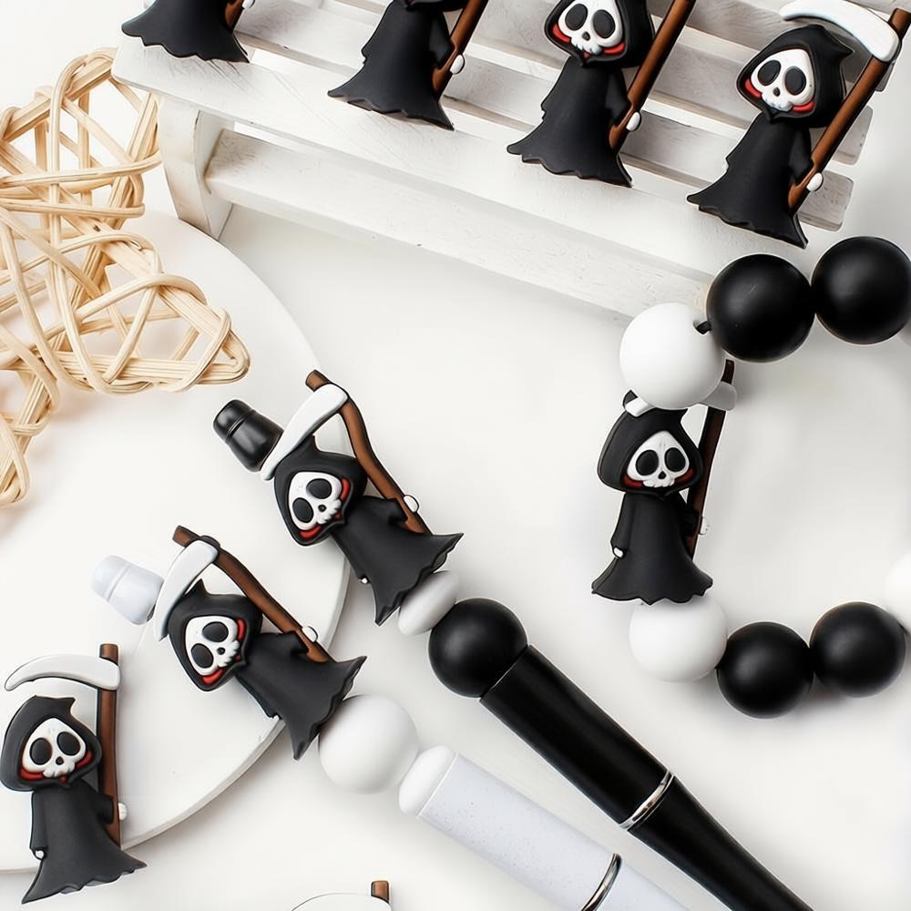 3D Silicone Beads Grim Reaper  - Jewelry Making Event 评论和价格