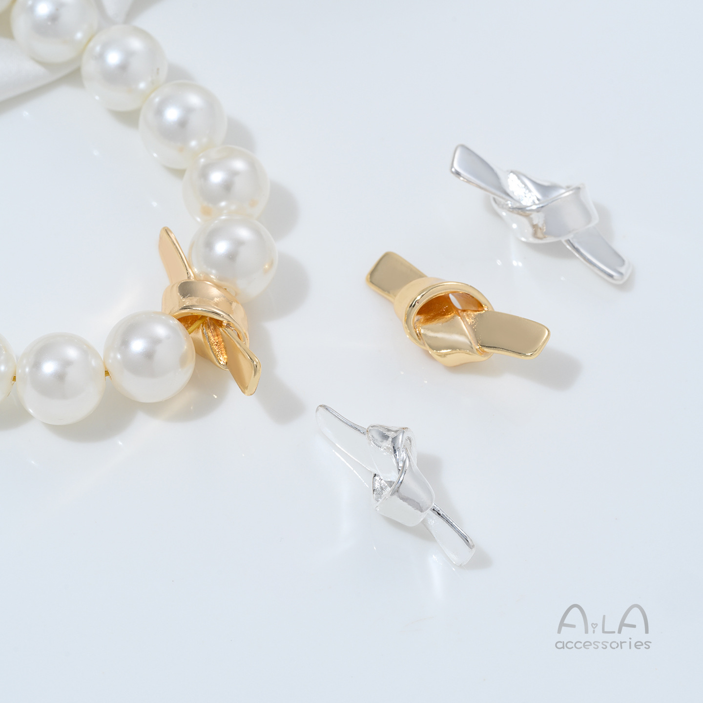 Copper Plated 14K Gold Color B - Jewelry Making Knots 评论和价格