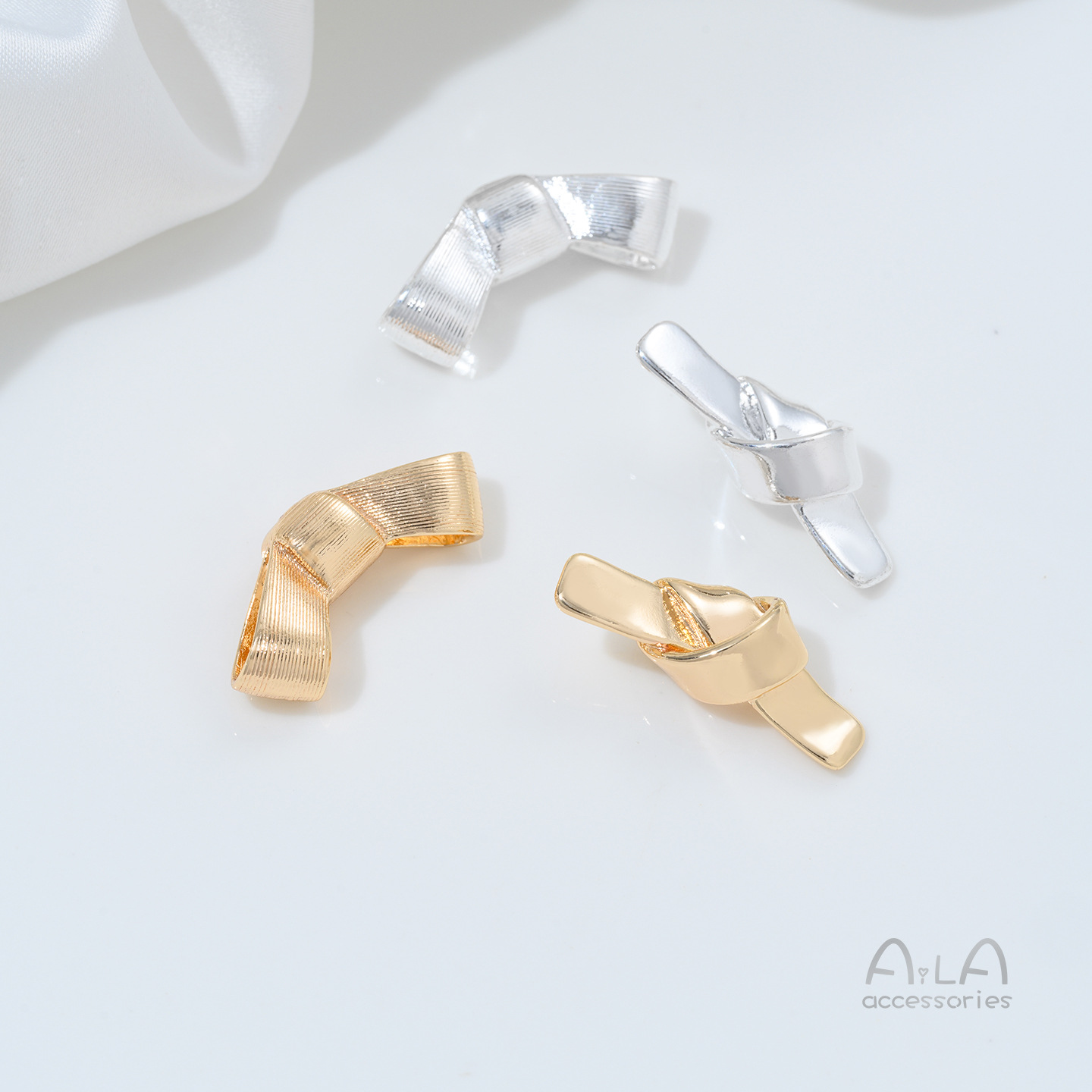Copper Plated 14K Gold Color B - Jewelry Making Knots 评论和价格