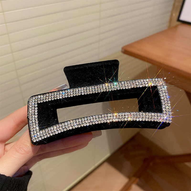 Flocking Rhinestone Blacke Hai - Jewelry Making Adults 评论和价格