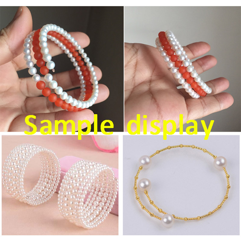 100 Loops Gold Steel Color Mem - Jewelry Making Knots 评论和价格