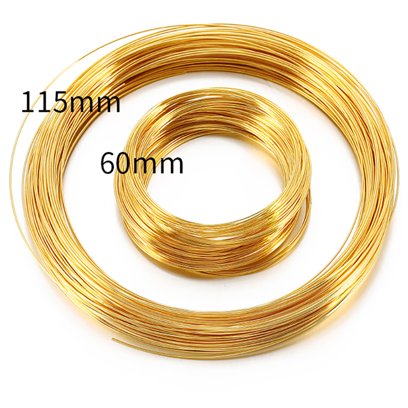 100 Loops Gold Steel Color Mem - Jewelry Making Knots 评论和价格