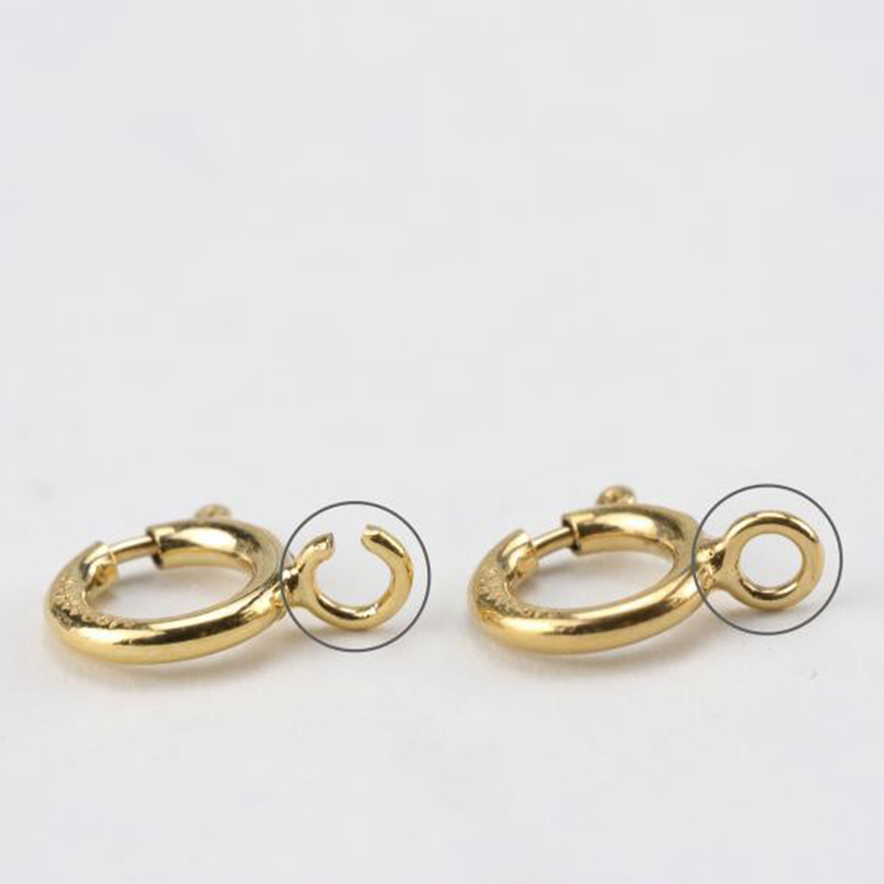 14K Gold Filled Spring Ring Cl - Jewelry Making Findings 评论和价格