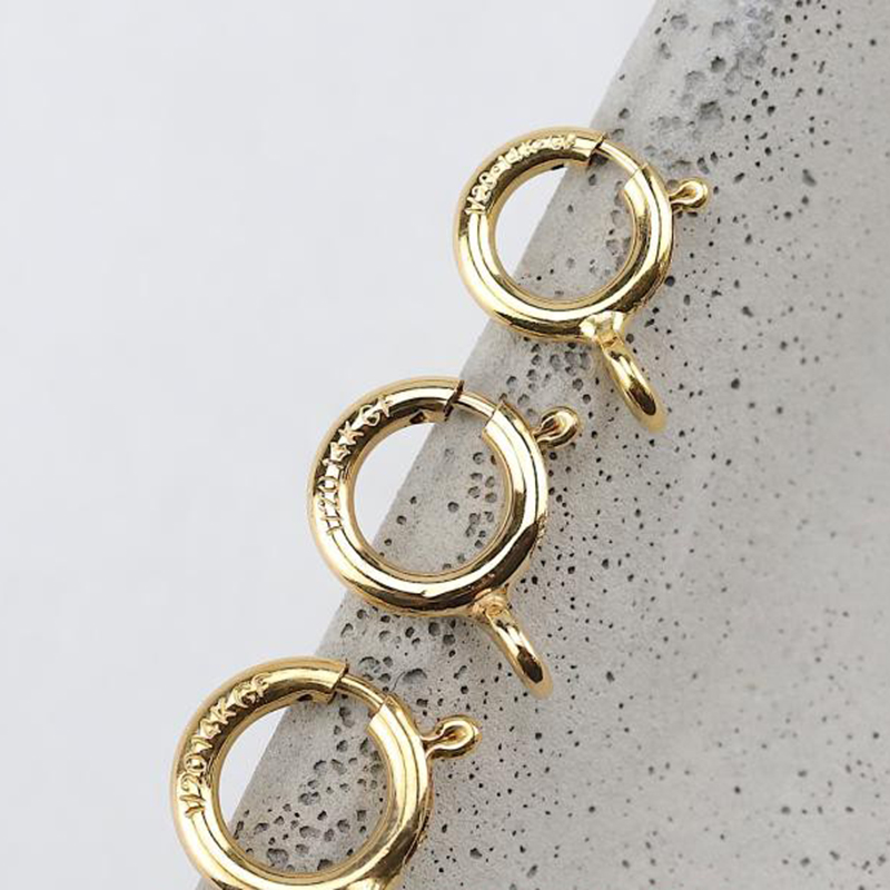 14K Gold Filled Spring Ring Cl - Jewelry Making Findings 评论和价格