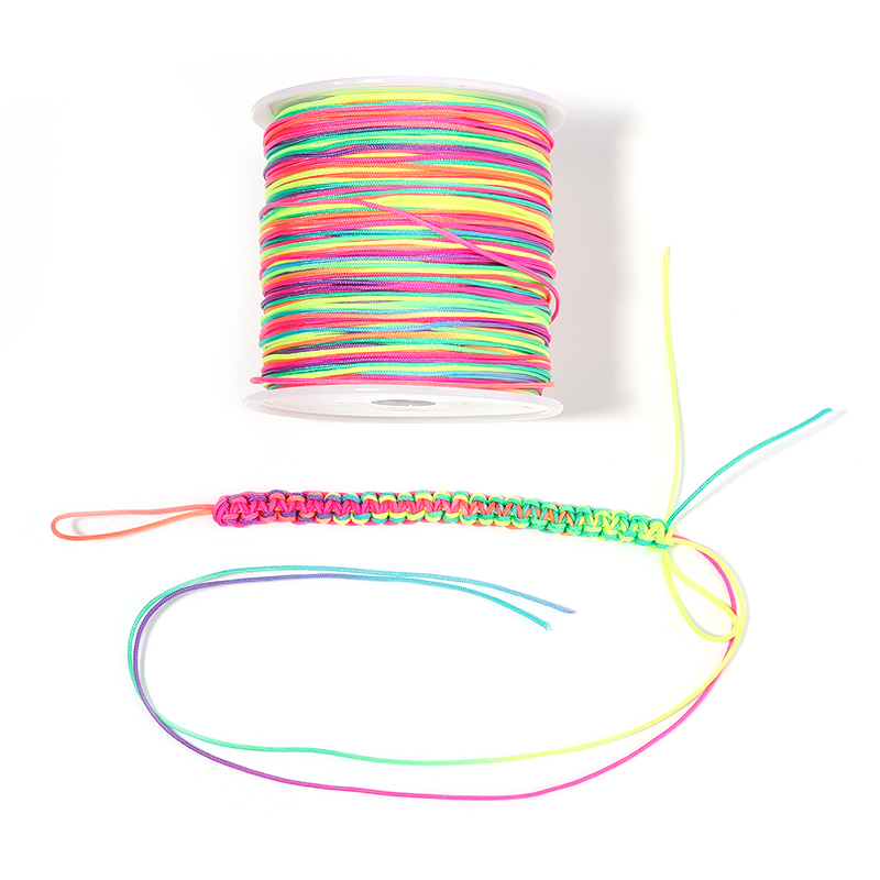 90M/Roll 0.8mm Nylon Thread Co - Jewelry Making Knots 评论和价格