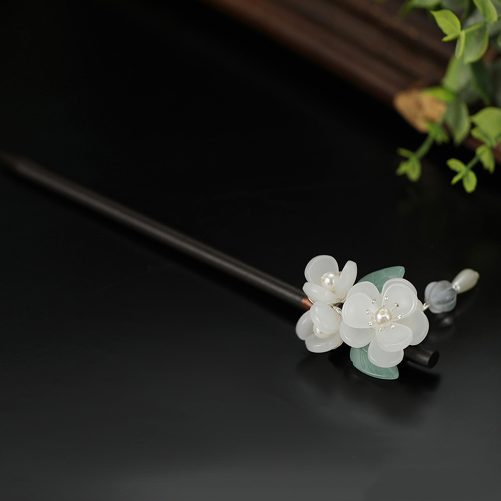 Retro Flower Hairpin With Pear - Jewelry Making Adults 评论和价格