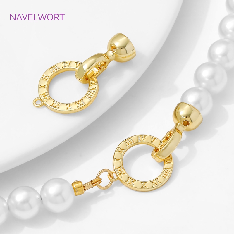 1/2Pcs 14K Gold Plated Pearl C - Jewelry Making Findings 评论和价格